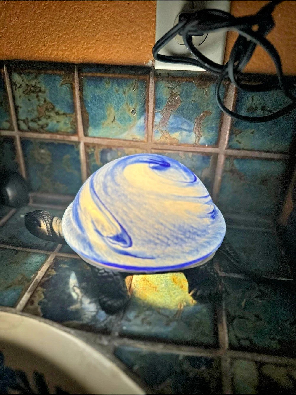 Turtle Table Lamp Decor - Picture 10 of 10